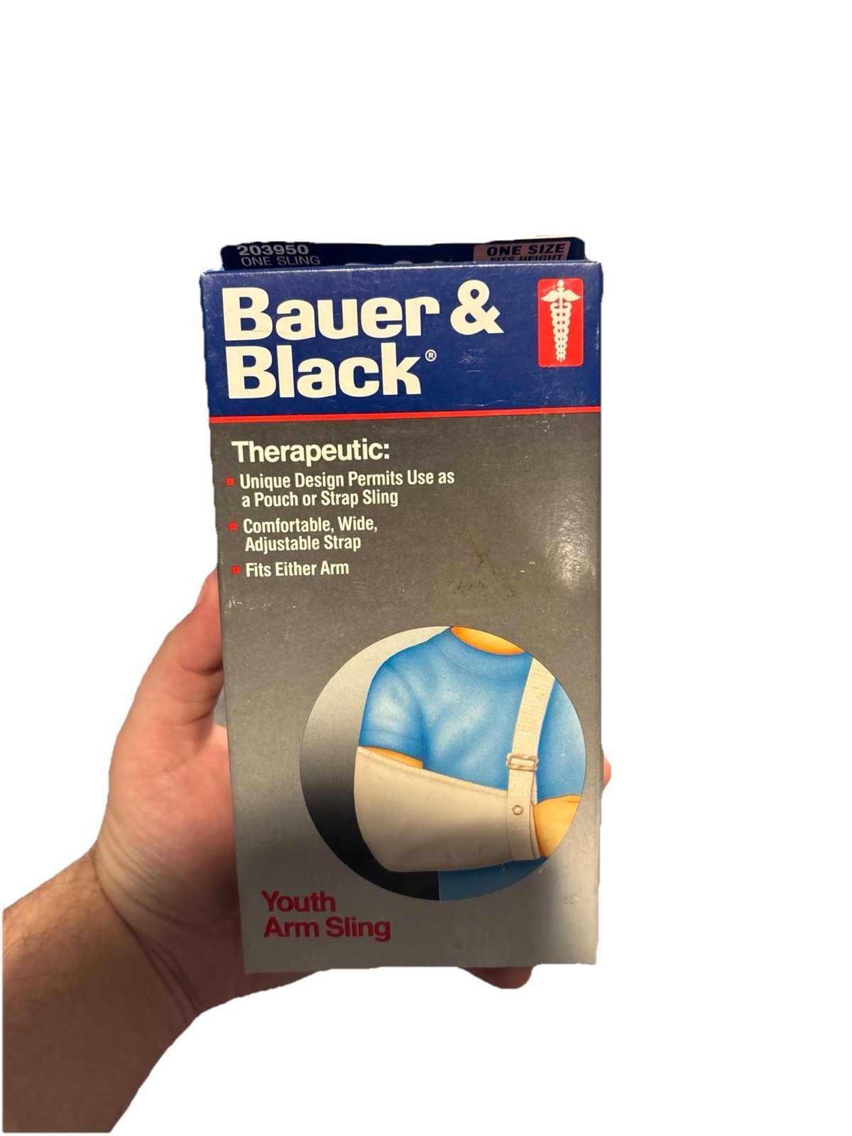 Vintage Bauer & Black Youth Arm Sling