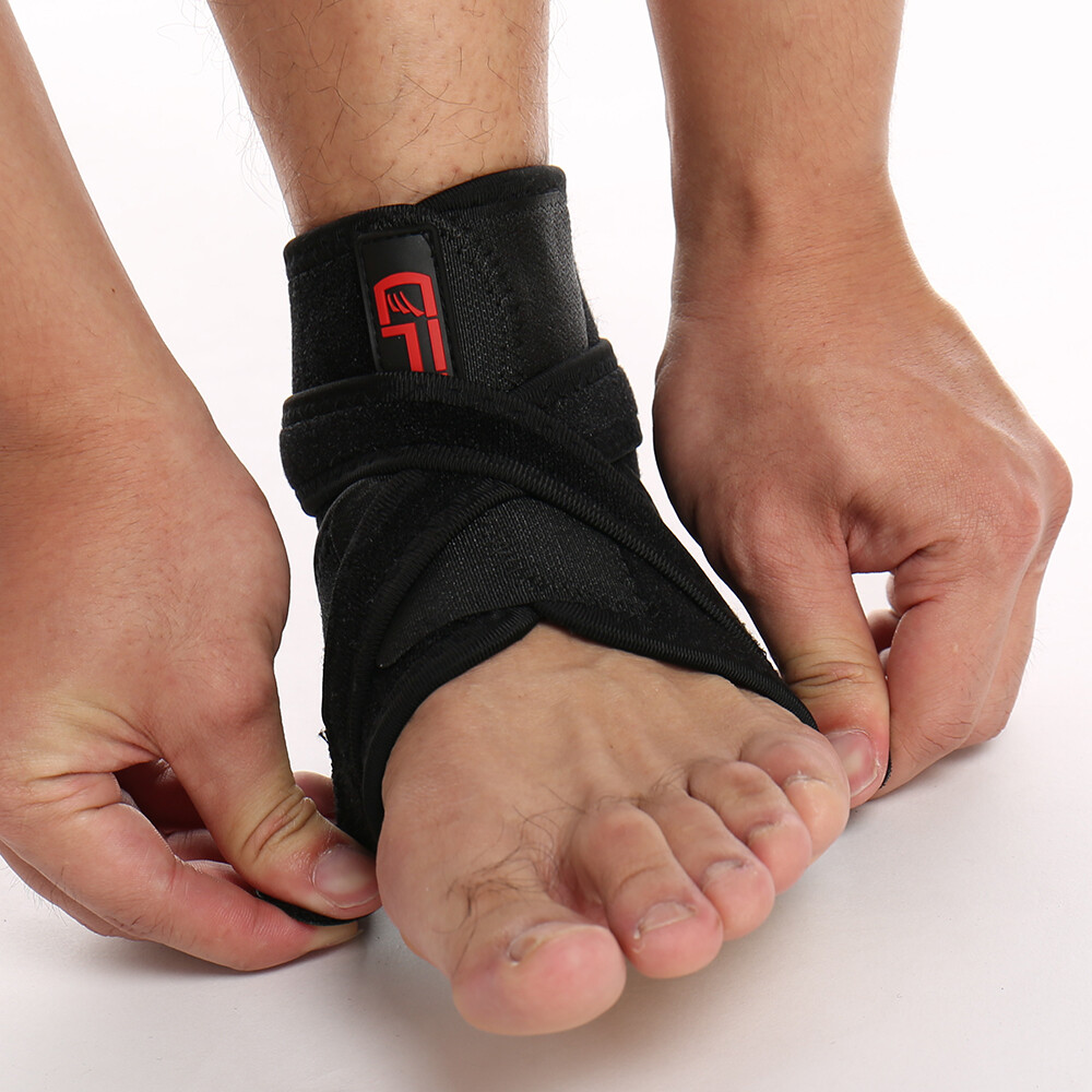 Ankle Support Compression Plantar Fasciitis Sleeve Sport Foot Heel Strap Brace