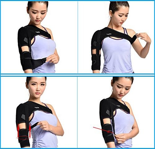 Shoulder Brace Support Arm Sling for Stroke Hemiplegia Subluxation Recovery, …