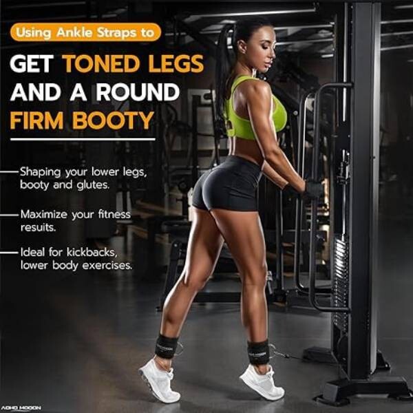 Comfortable Adjustable Padded Ankle Wrist Cuffs Neoprene Padded Straps