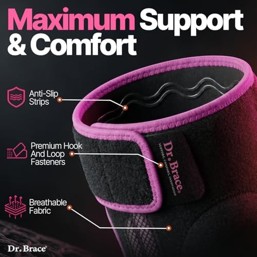 ELITE Knee Brace with Side Stabilizers & Patella Gel Pads for Maximum Knee