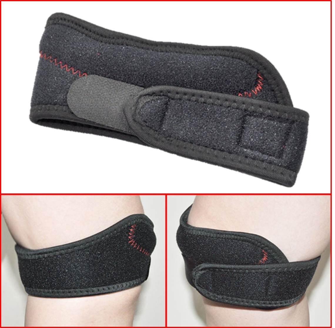 Knee Support Brace Adjustable Sport Patella Tendon Wrap Strap Protector Splint