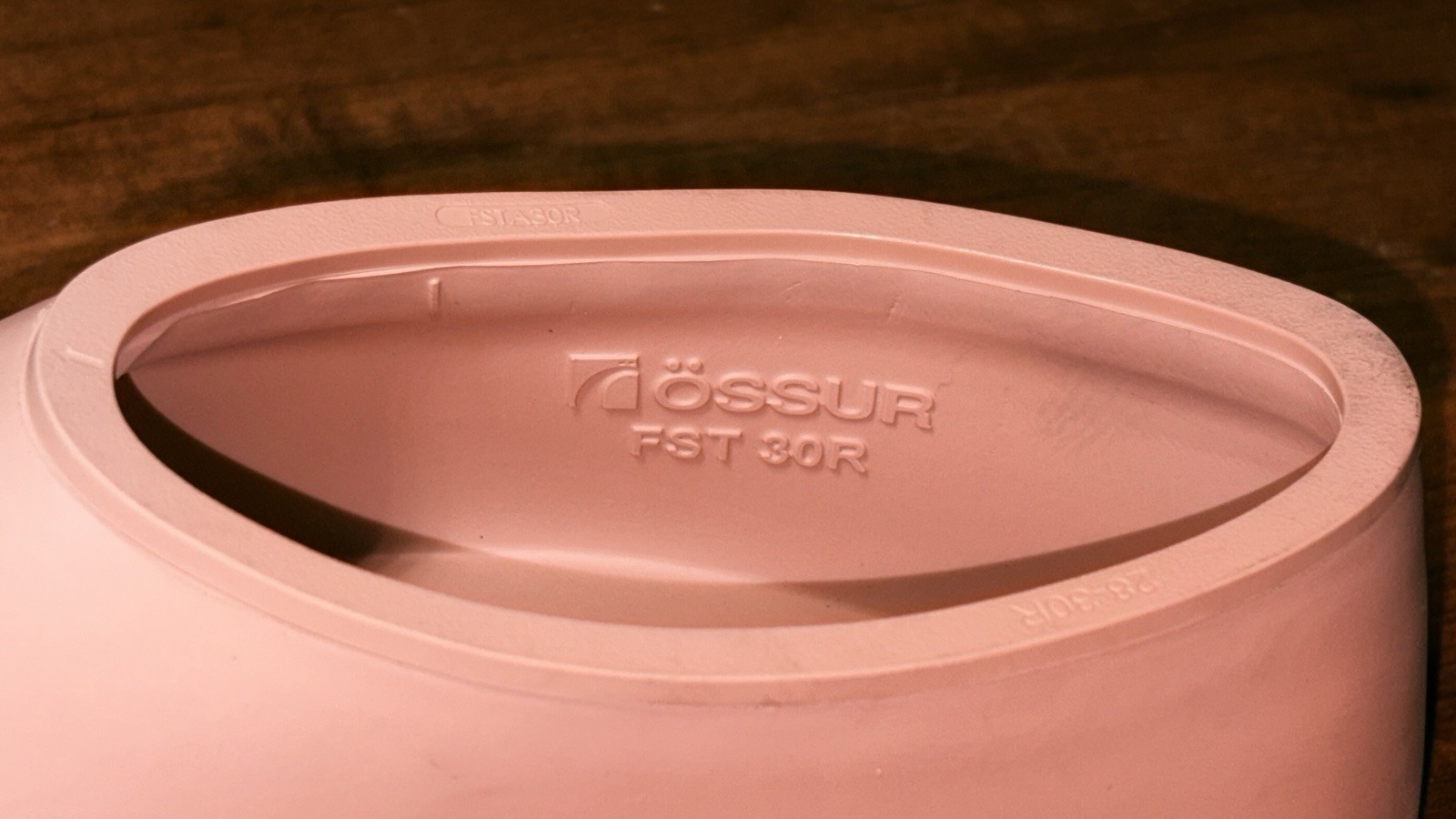 NEW Ossur FST Prosthetic Split Sandal Toe Foot Shell ~ 30cm Right Beige