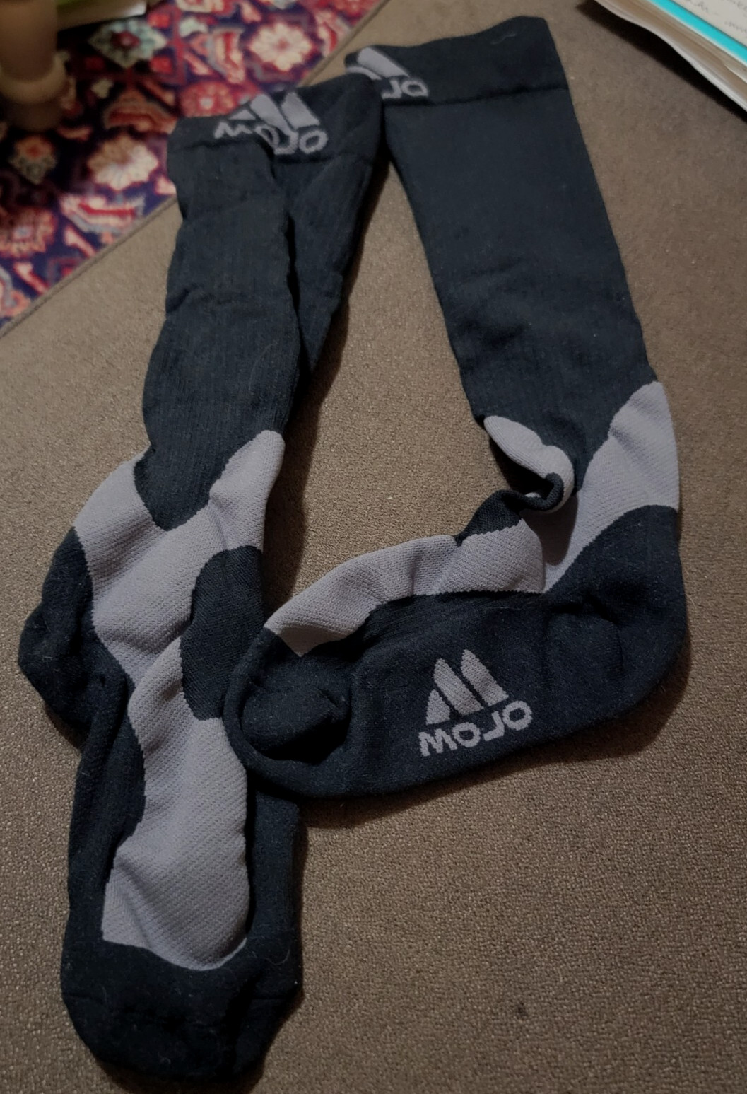 Mojo Elite with Coolmax for Performance & Recovery Cushioning Extra Wide Calf Lg