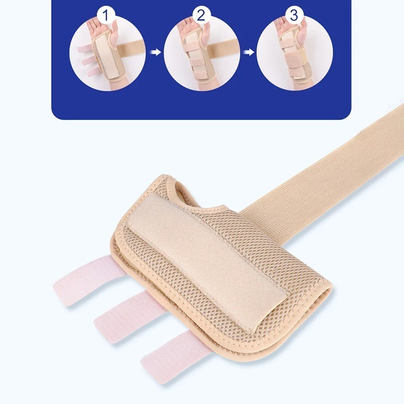 NEW Wrist Brace for Carpal Tunnel – Adjustable Night Support Brace with Splints