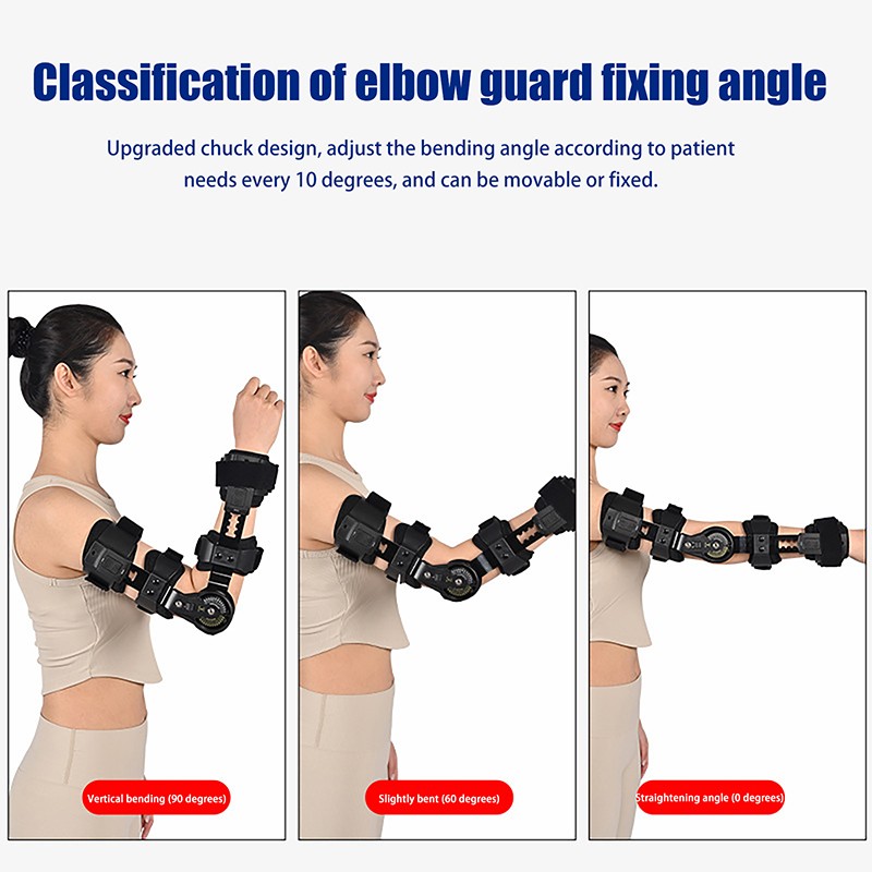 Elbow Joint Fixation Brace Hinged Shoulder Arm Sling For Arm Braces Support