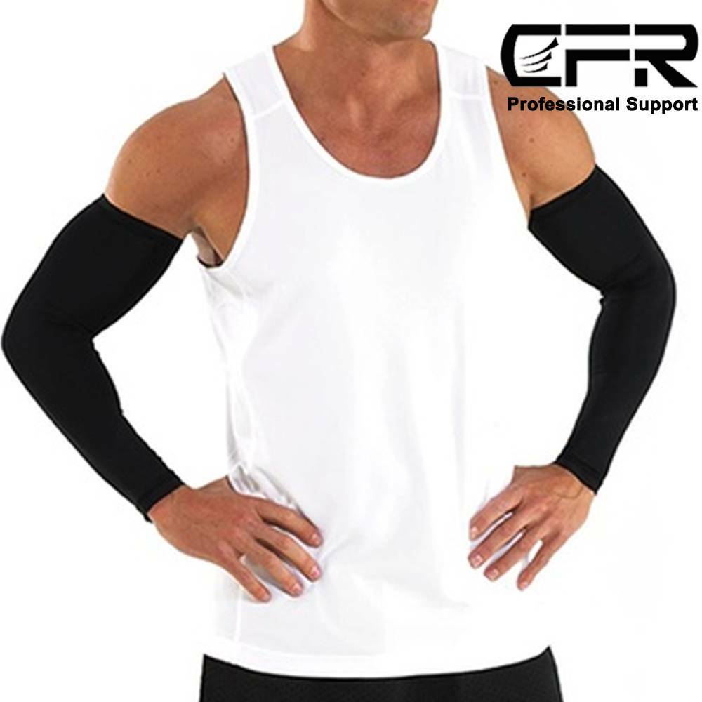 Elbow Brace Compression Support Arm Long Sleeve Tendonitis Reduce Joint Pain CFR