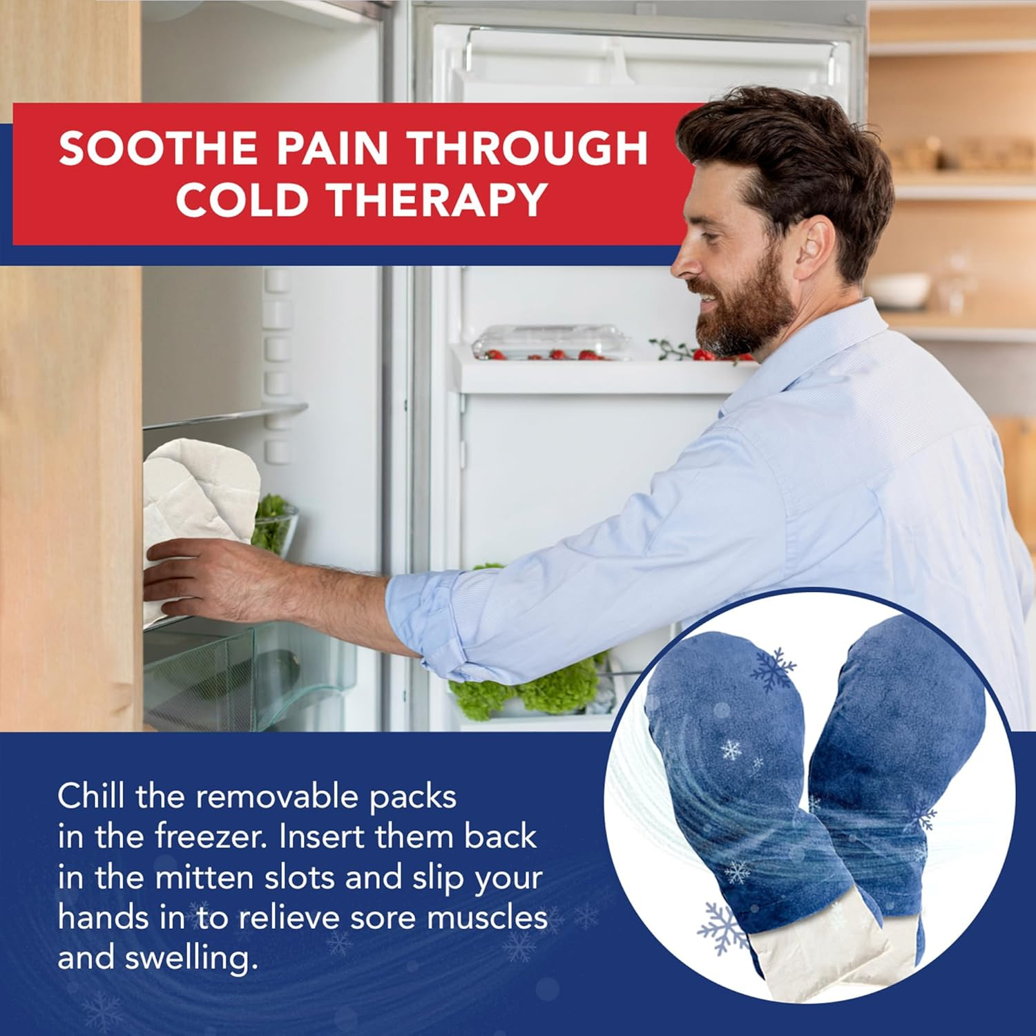 Dr. Arthritis Doctor Developed Hand Warmer Gloves – Microwavable Therapy Mittens