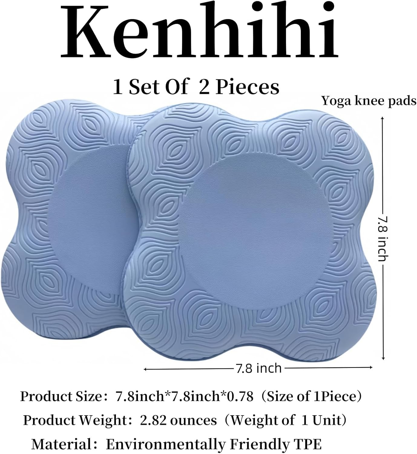 Lightweight & Portable Knee Support Pads – Relieve Joint Pressure – 2 PCS