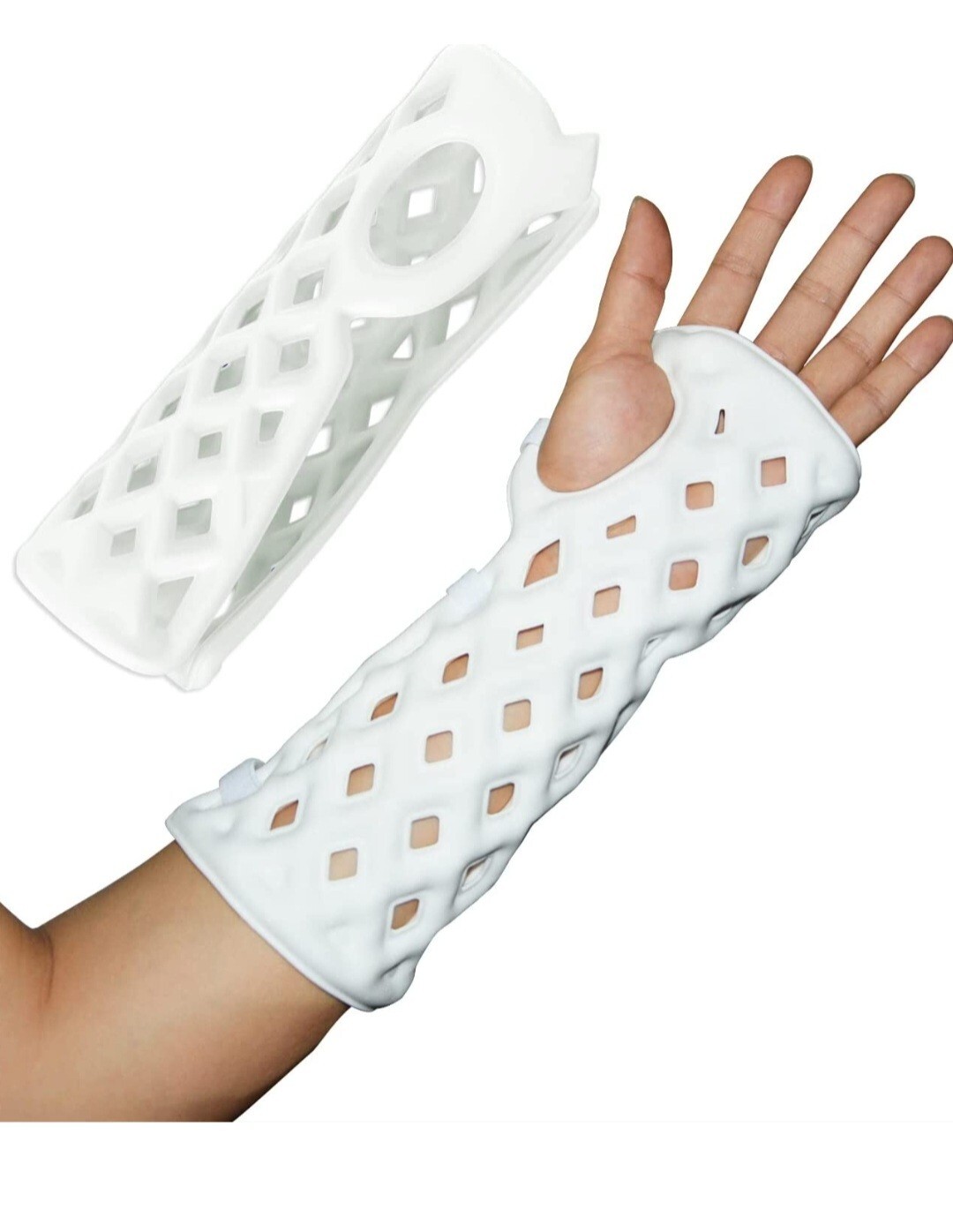 Wrist Brace for Carpal Tunnel, Adjustable Short arm Immobilizer.