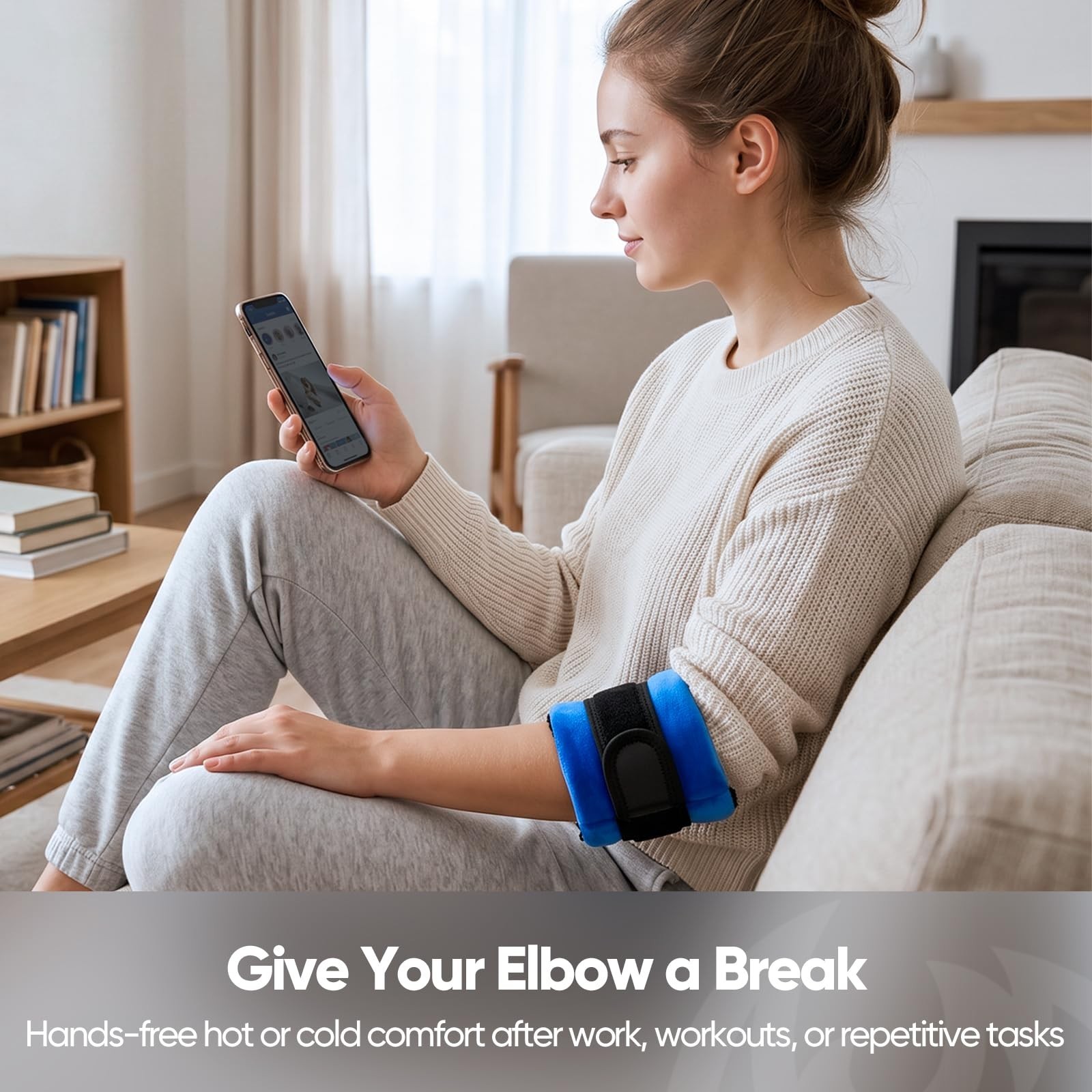 Elbow Recovery Kit – 4-Level Flex Therapy Bars, Twist Bar, Forearm Grip Trainer,