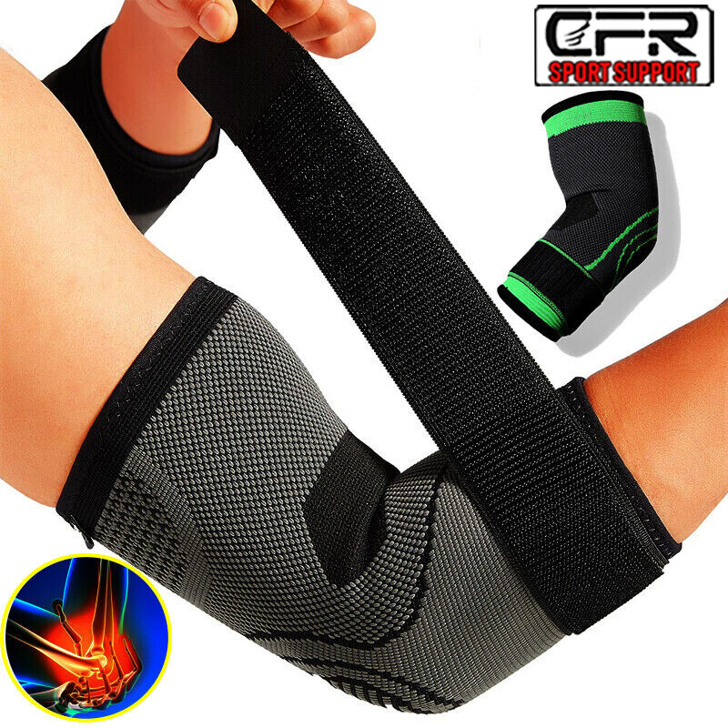 Tennis Elbow Brace Support Arthritis Tendonitis Arm Joint Pain Strap Band Wrap I