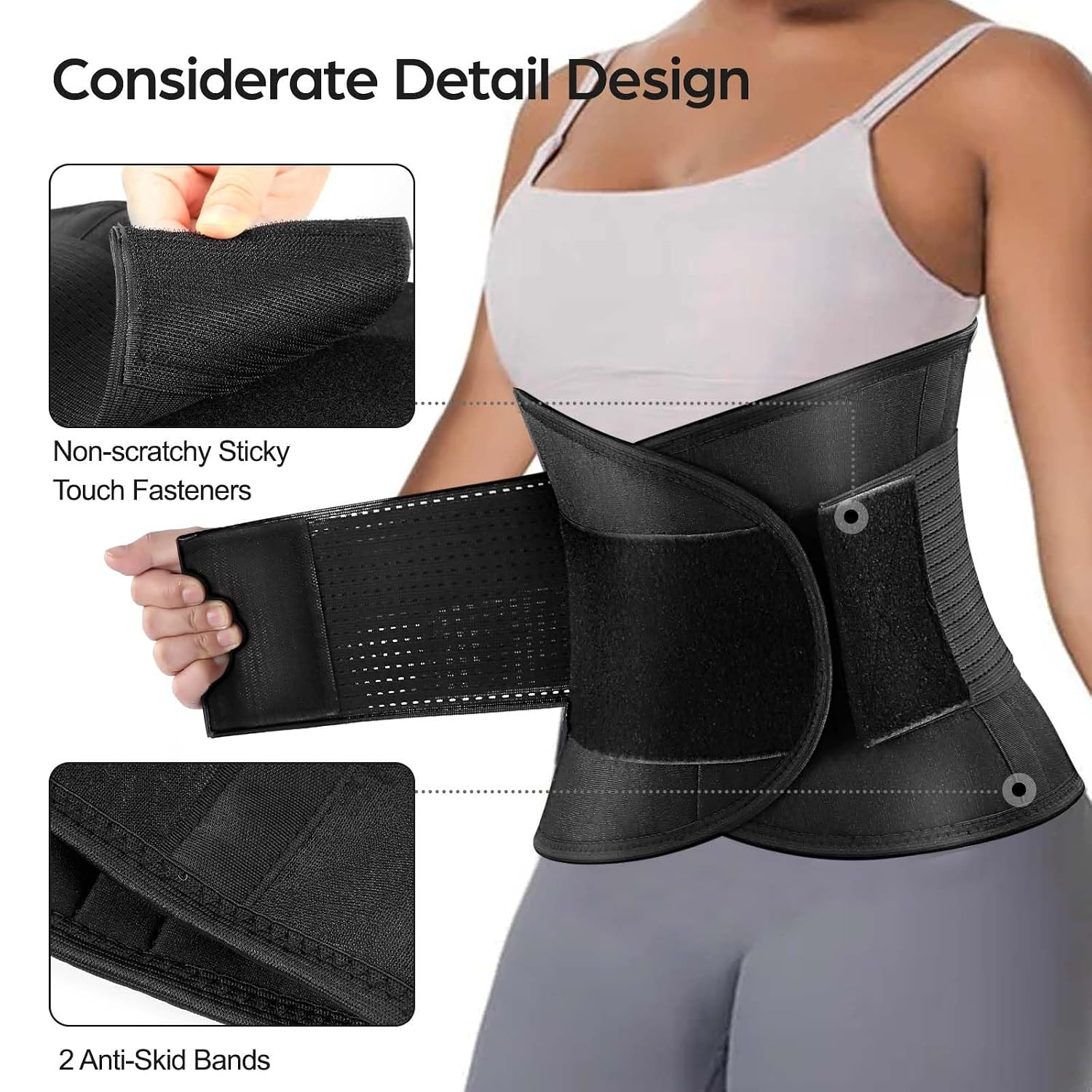 Back Brace for Lower Back Pain Relief Sciatica, Scoliosis, Herniated Disc, Breat