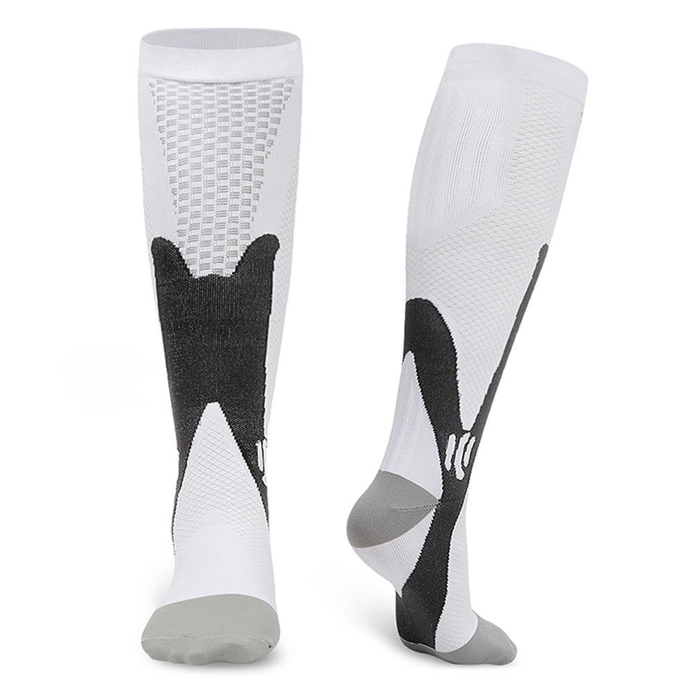 (3 Pairs) Compression Socks 20-30 mmHg Sports Calf Running Fitness Men’s Women’s