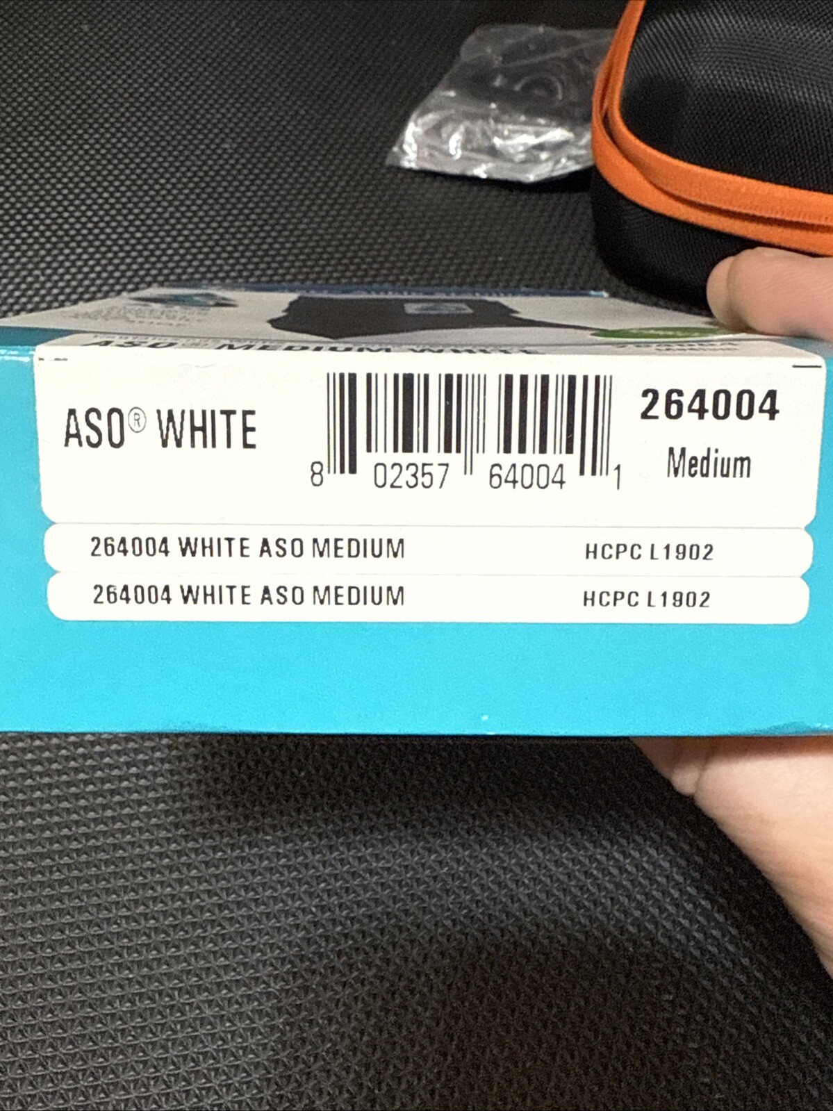 Med Spec 264004 ASO Ankle Stabilizer White Size Medium M Ankle Support