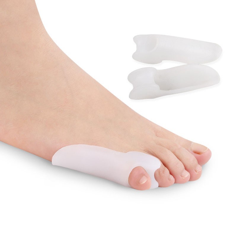 1 Pair for 2 X Little Toe Straightener Separator Valgus Splint Corrector