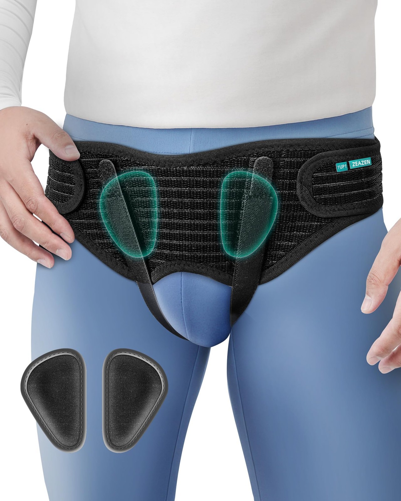 Hernia Belt for Men – Adjustable Support Brace, Comfortable & Breathable Design,
