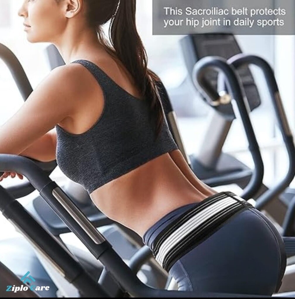 Sacroiliac Support SI Loc Hip Belt for Men and Women Posture Support