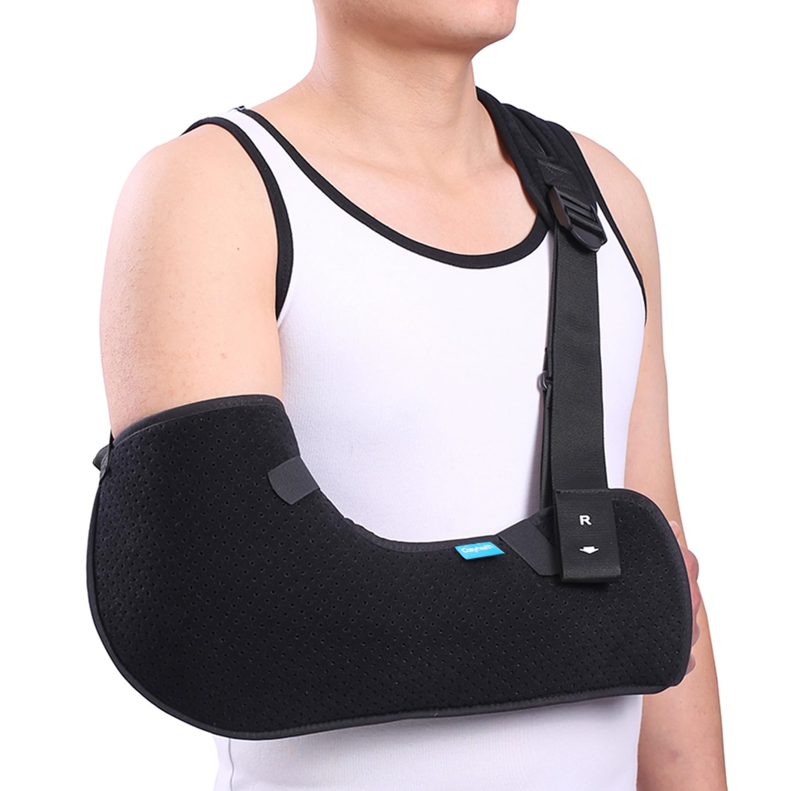 Arm Sling Shoulder Injury Immobilizer Rotator Cuff Support Brace Medium Left