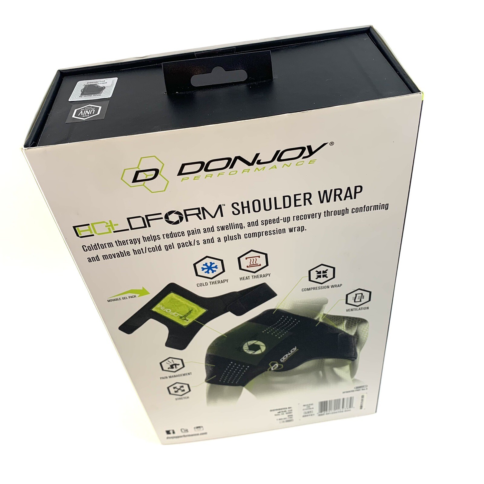 DonJoy Performance Hot/Cold Therapy Compressive Shoulder Wrap w/ Gel Pack