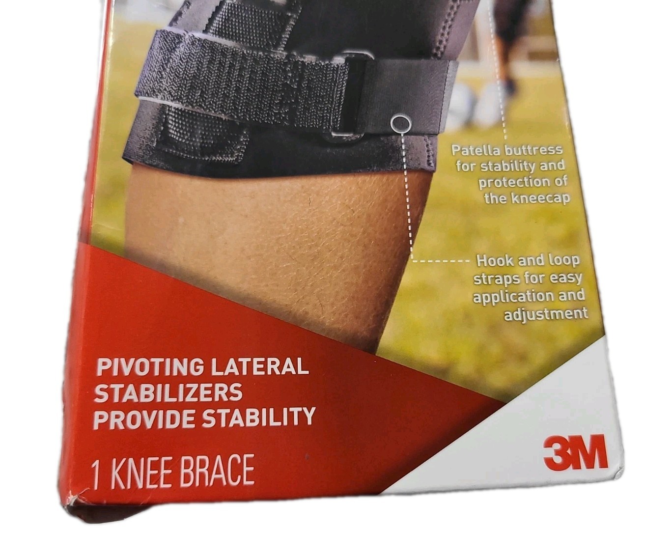 ACE Hinged Knee Brace Adjustable 209600 Pivoting Lateral Stabilizers PREOWNED