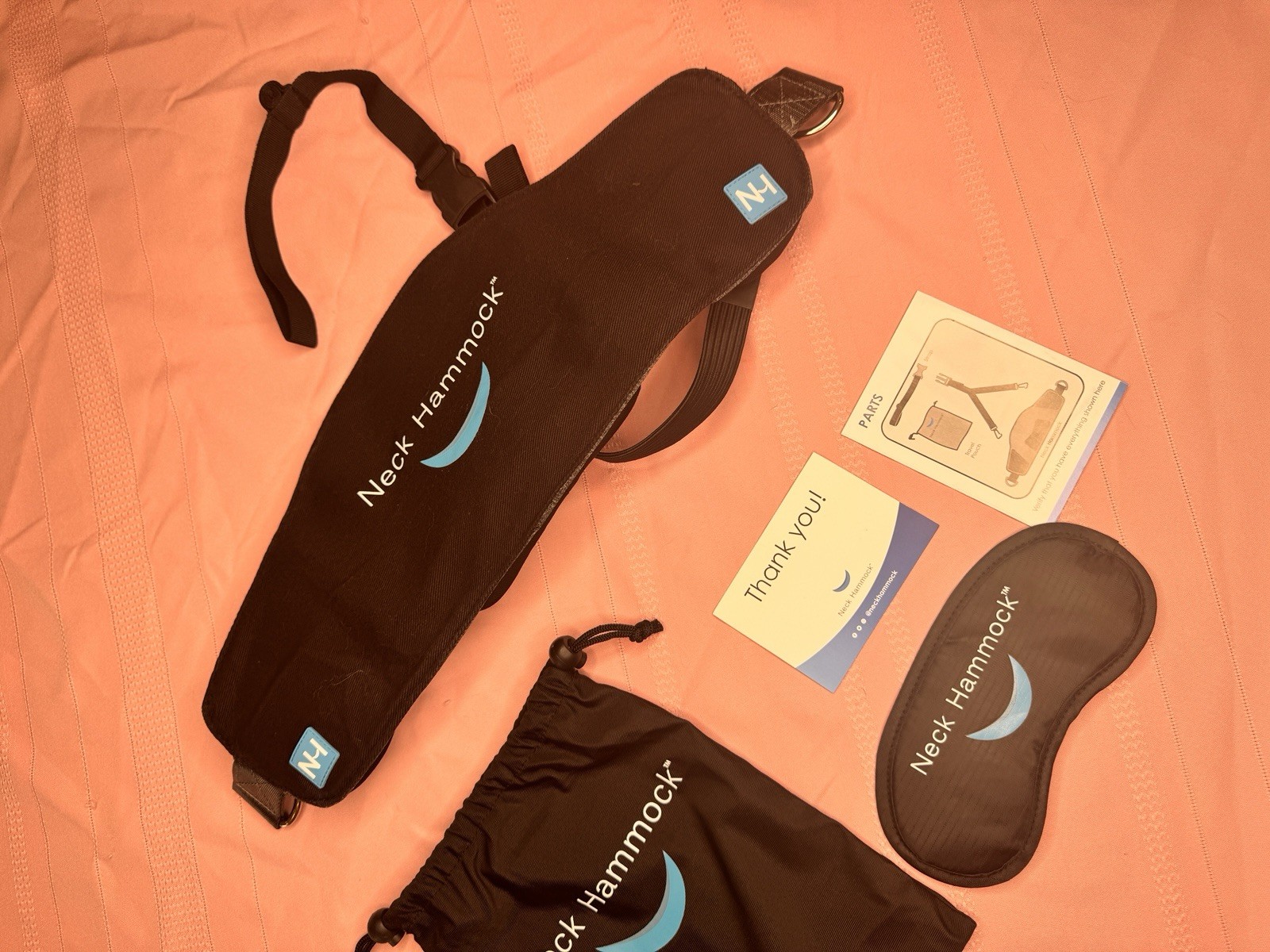 Neck Hammock Cervical Traction Device for Pain Relief Sling Neck Pillow For Door