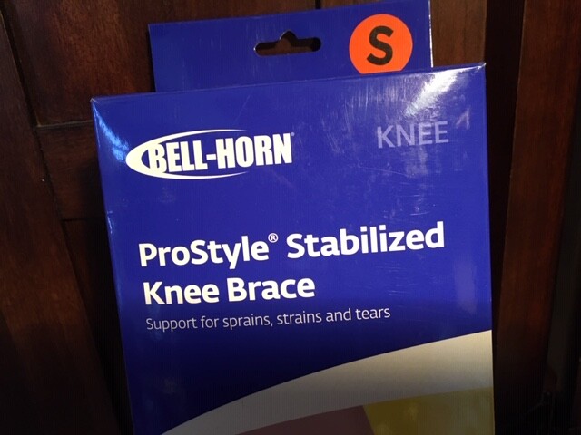 BELL-HORN PROSTYLE STABILIZED KNEE BRACE SMALL #201S BRAND NEW IN BOX