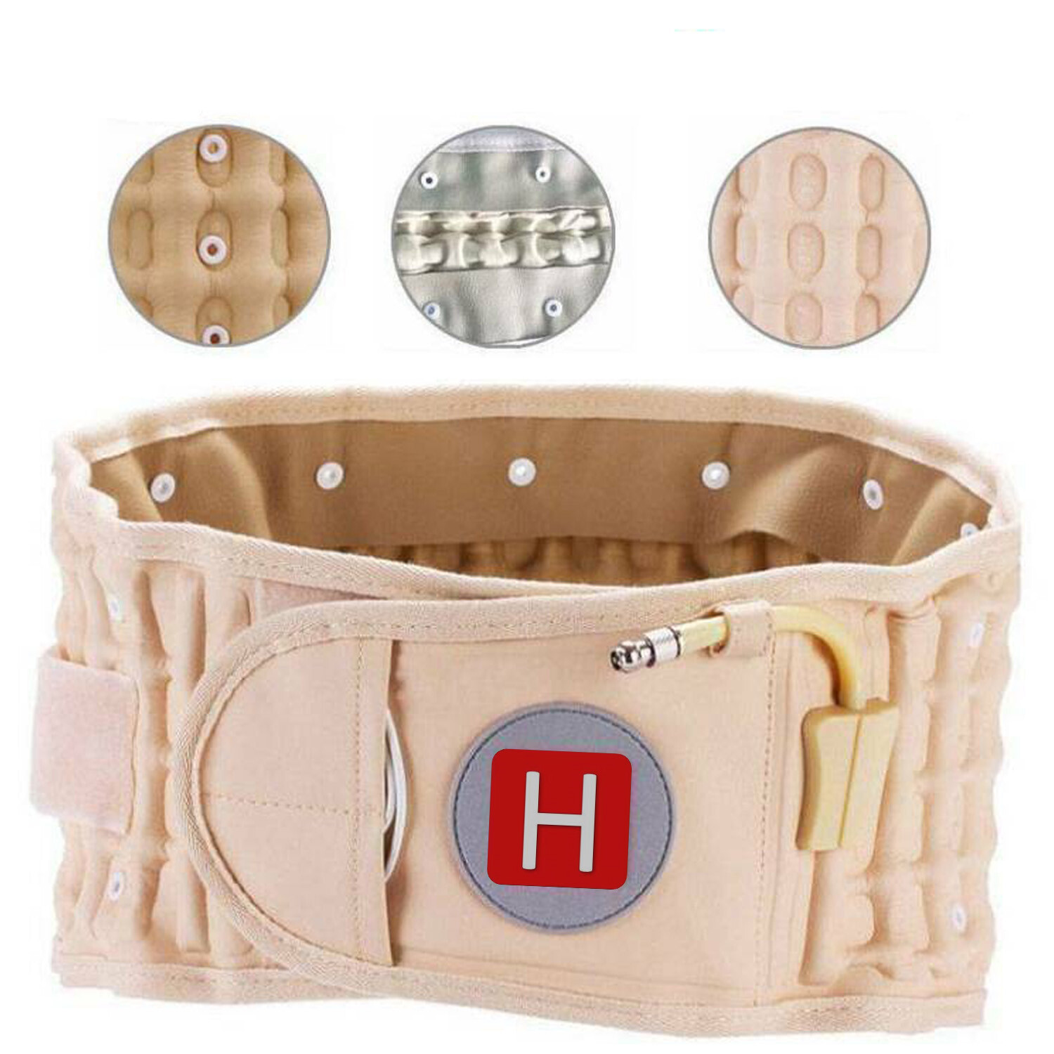 DR HO Lumbar Traction Belt Latest Back Support Decompression Extender Belt