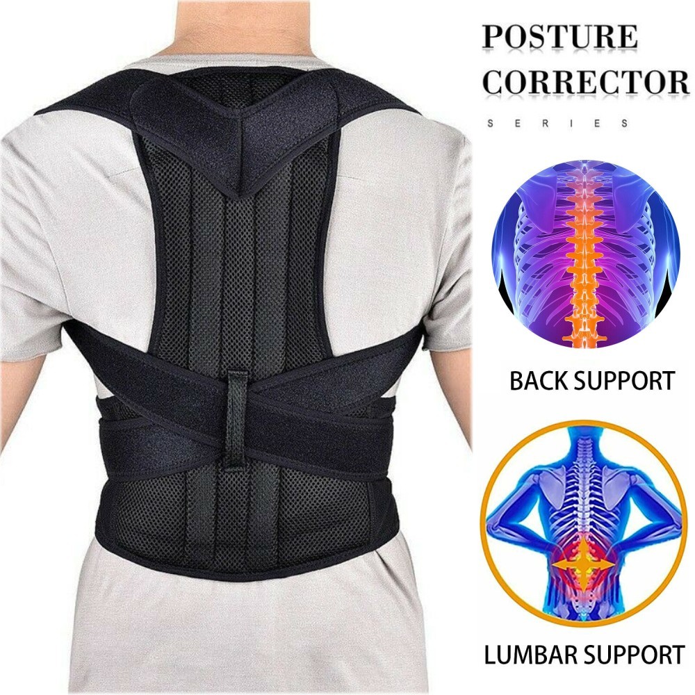Back Support Lower Back Brace Pain Lumbar Support Sacroiliac Belt for Men Women