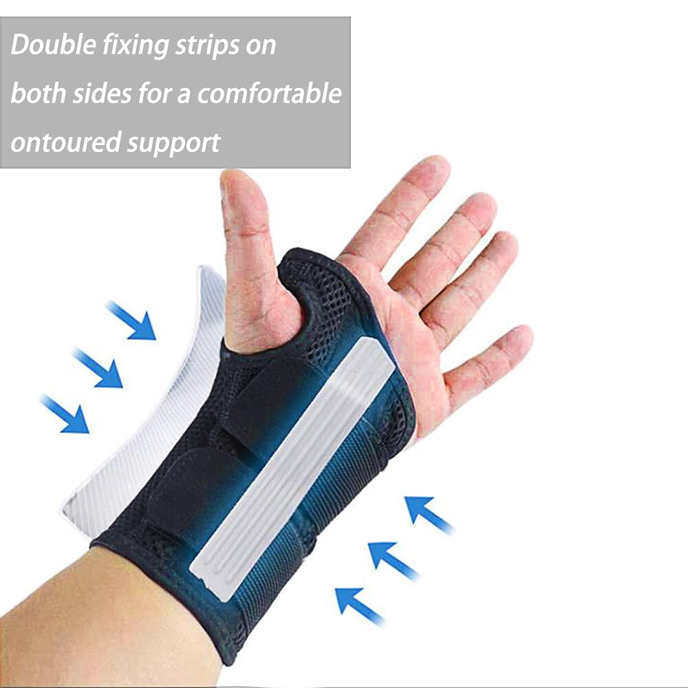 Wrist Support Splint Arthritis Band Carpal Tunnel Sprain Protector Hand Brace US