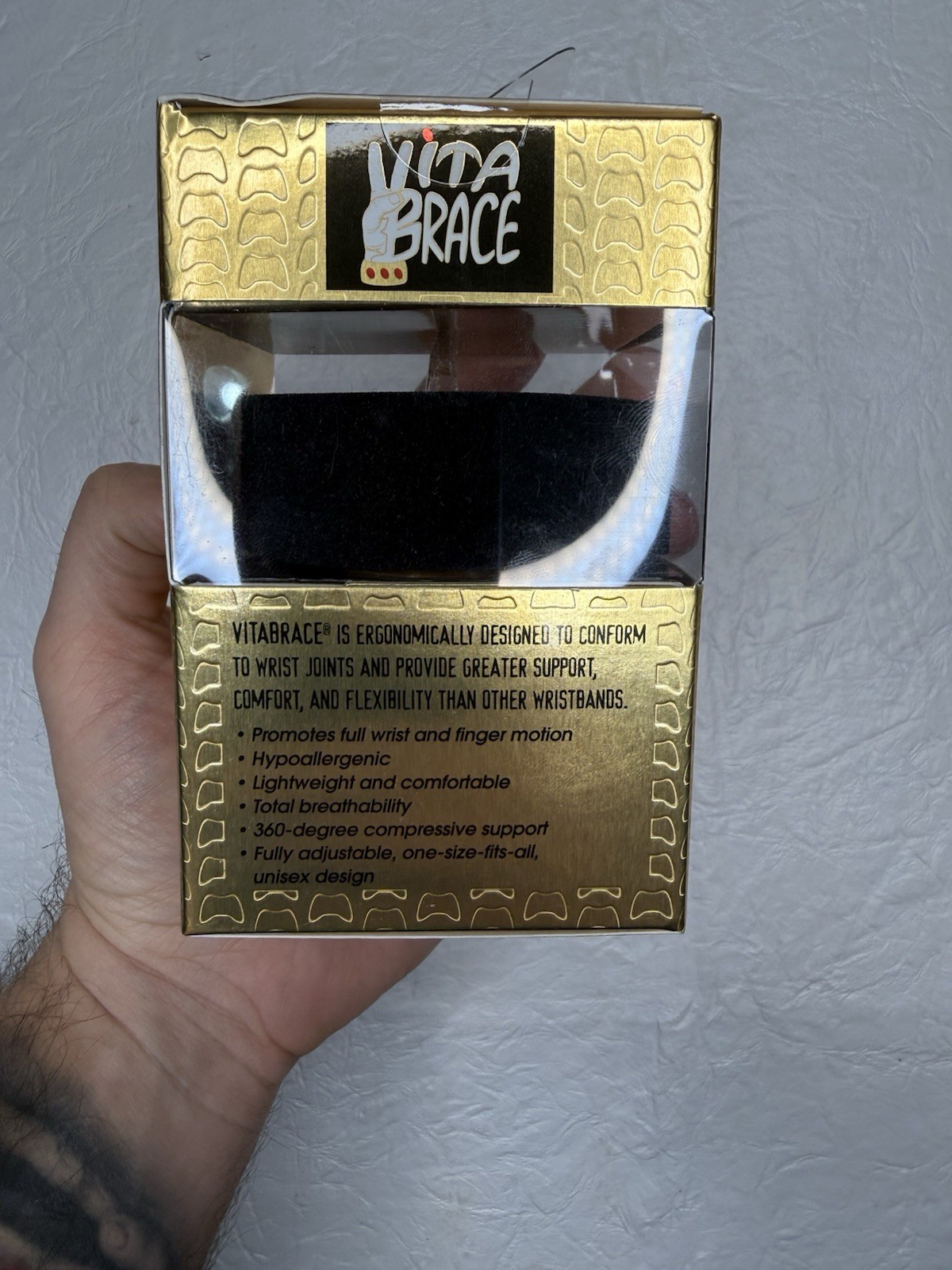 Brand New Vita Brace Miracle Fruit Oil High Performance Wristband Gaming Active