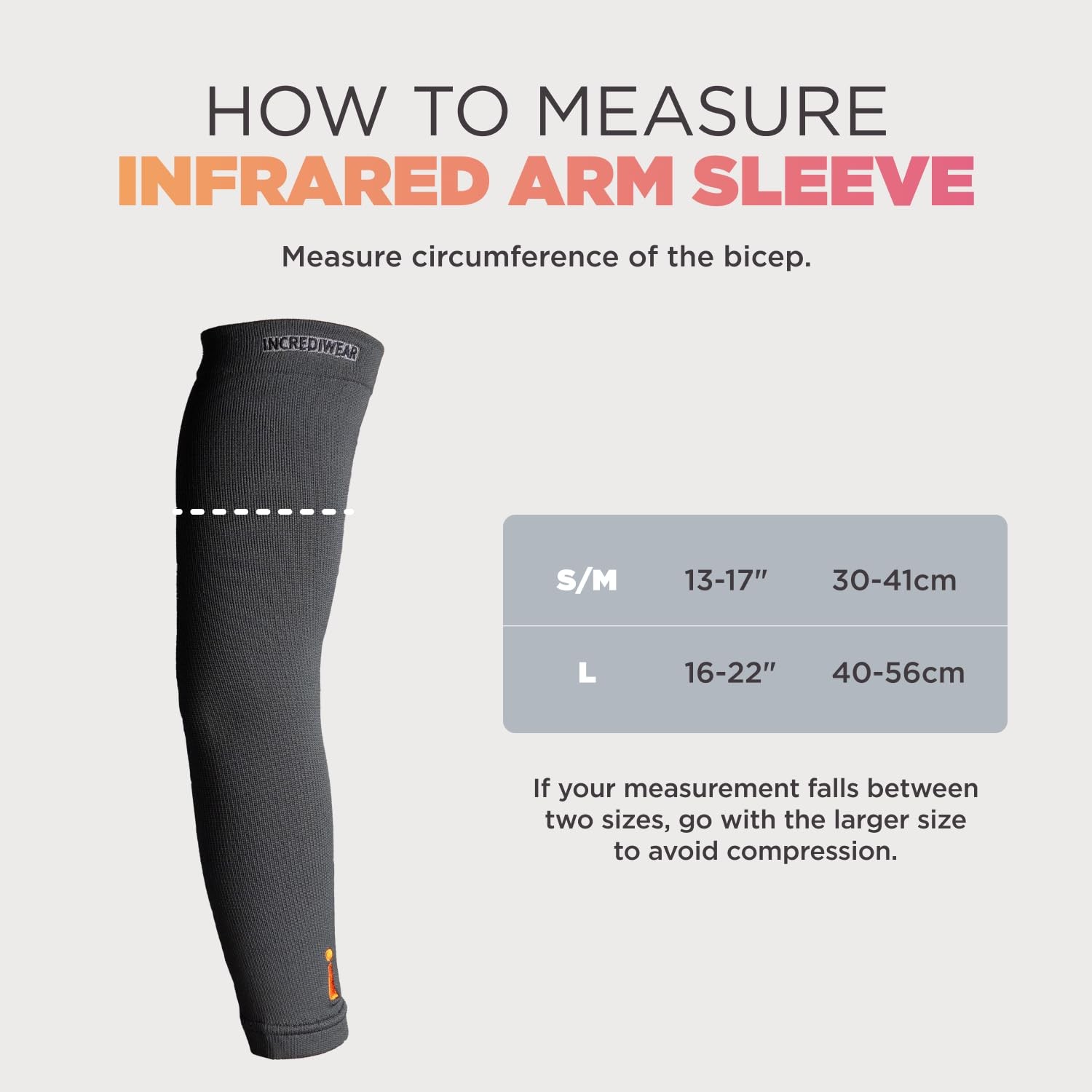 Arm Sleeve – Infrared Arm Sleeves for Men & Women, Black S/M