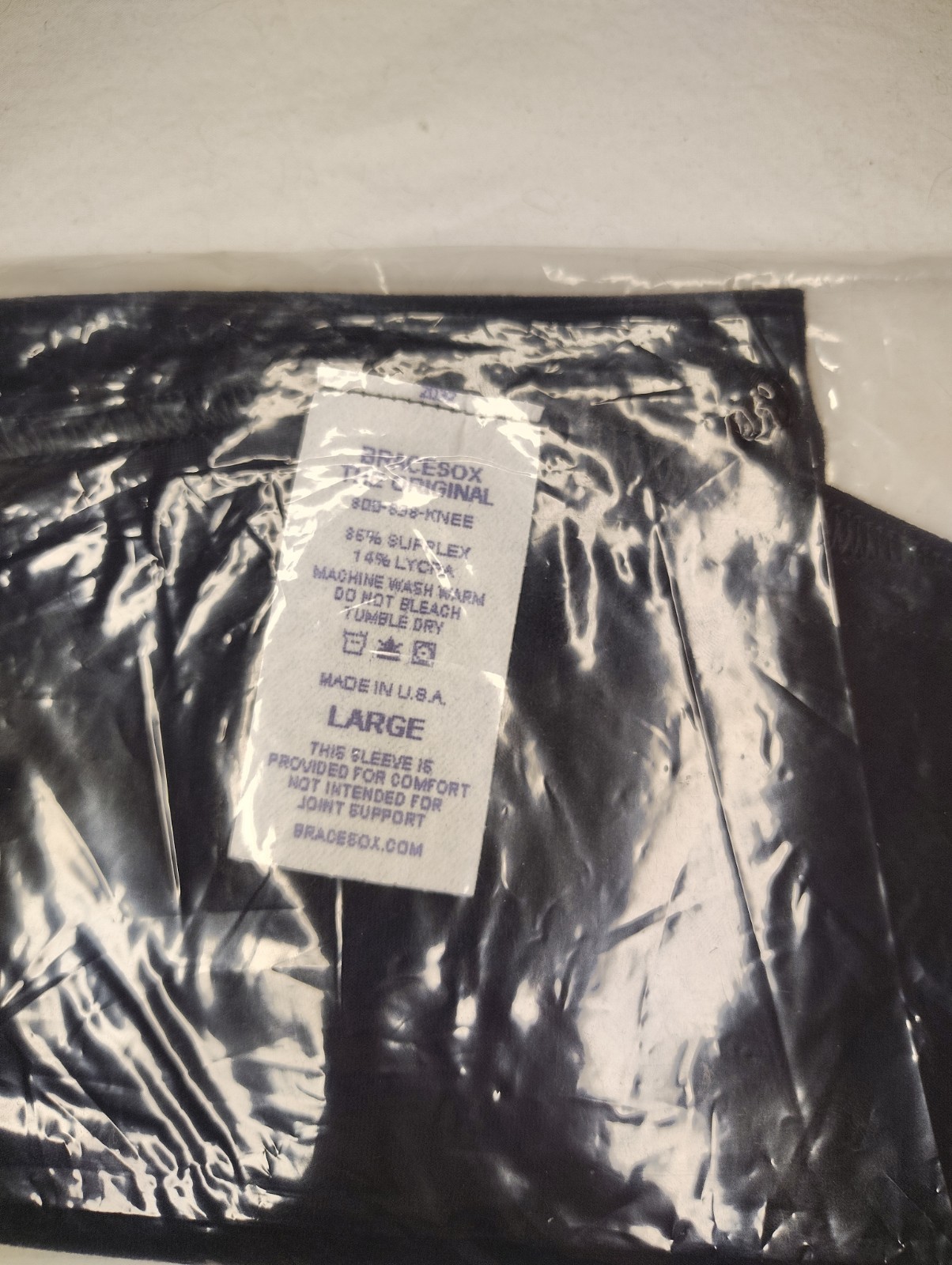 Braxesox Knee Undersleeve LARGE