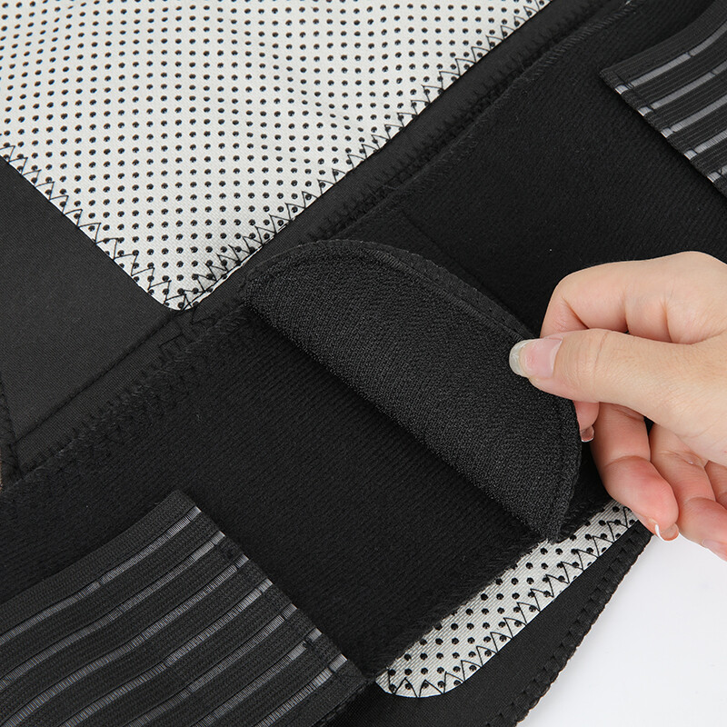 Magnetic Self Heating Belt Back Support Waist Brace Therapy Posture Corrector