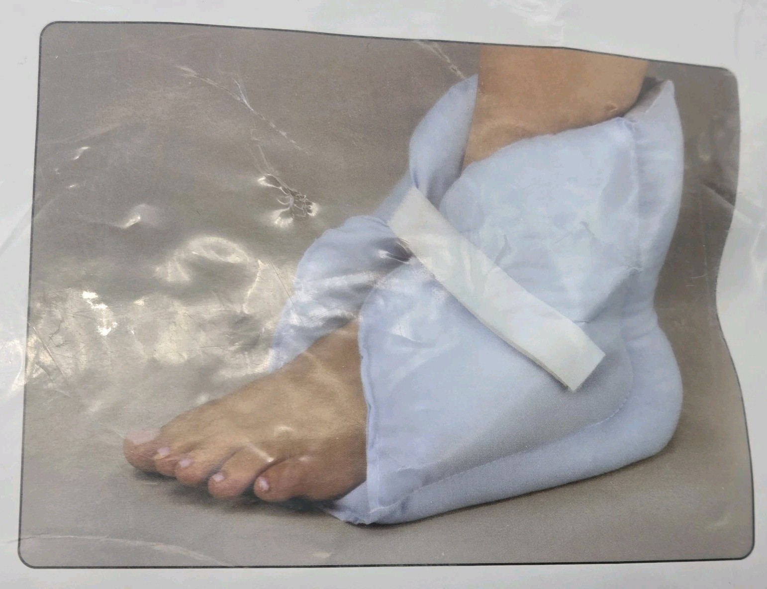 DMI Comfort Heel Pillows 555-8088-0100 Hook & Loop 1 Pair OSFM Helps Heal Ulcer
