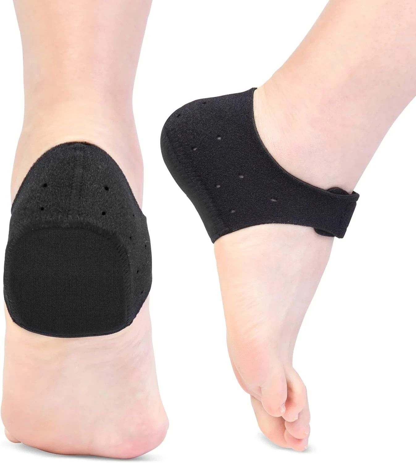 Thicker Heel Cushion Cups for Heel Pain Relief, Plantar Fasciitis & Heel Spur Su