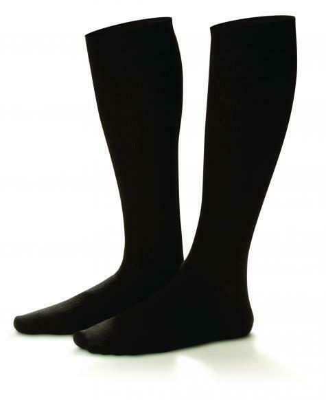 Mens 10-15 mmhg Compression knee Dress Socks Supports Dr Comfort Micro-Nylon