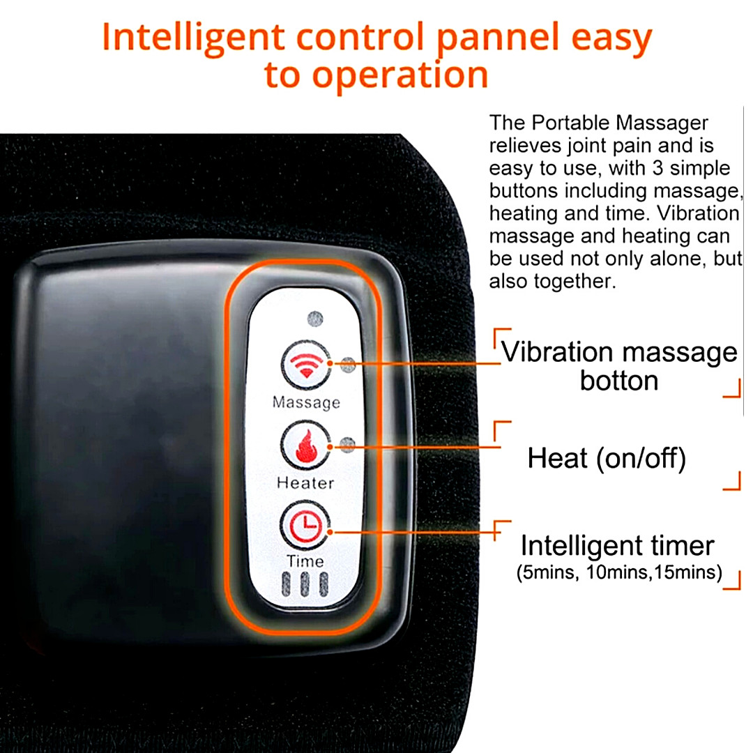 Premium Electric Infrared Heating Knee Massager For Physiotherapy Pain Relief