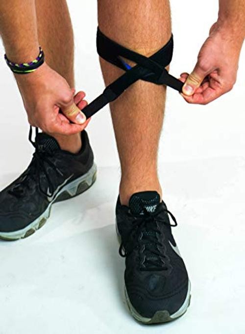 Calf & Shin Supports, Shin Splint Brace | Adjustable Neoprene Large (1 Strap)