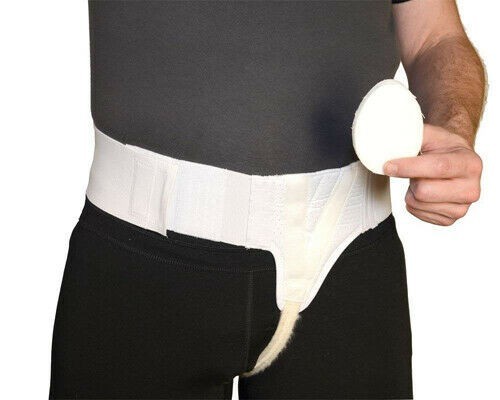 Nguinal Single Hernia Support Belt Side Left & Right With Special One Truss Pad