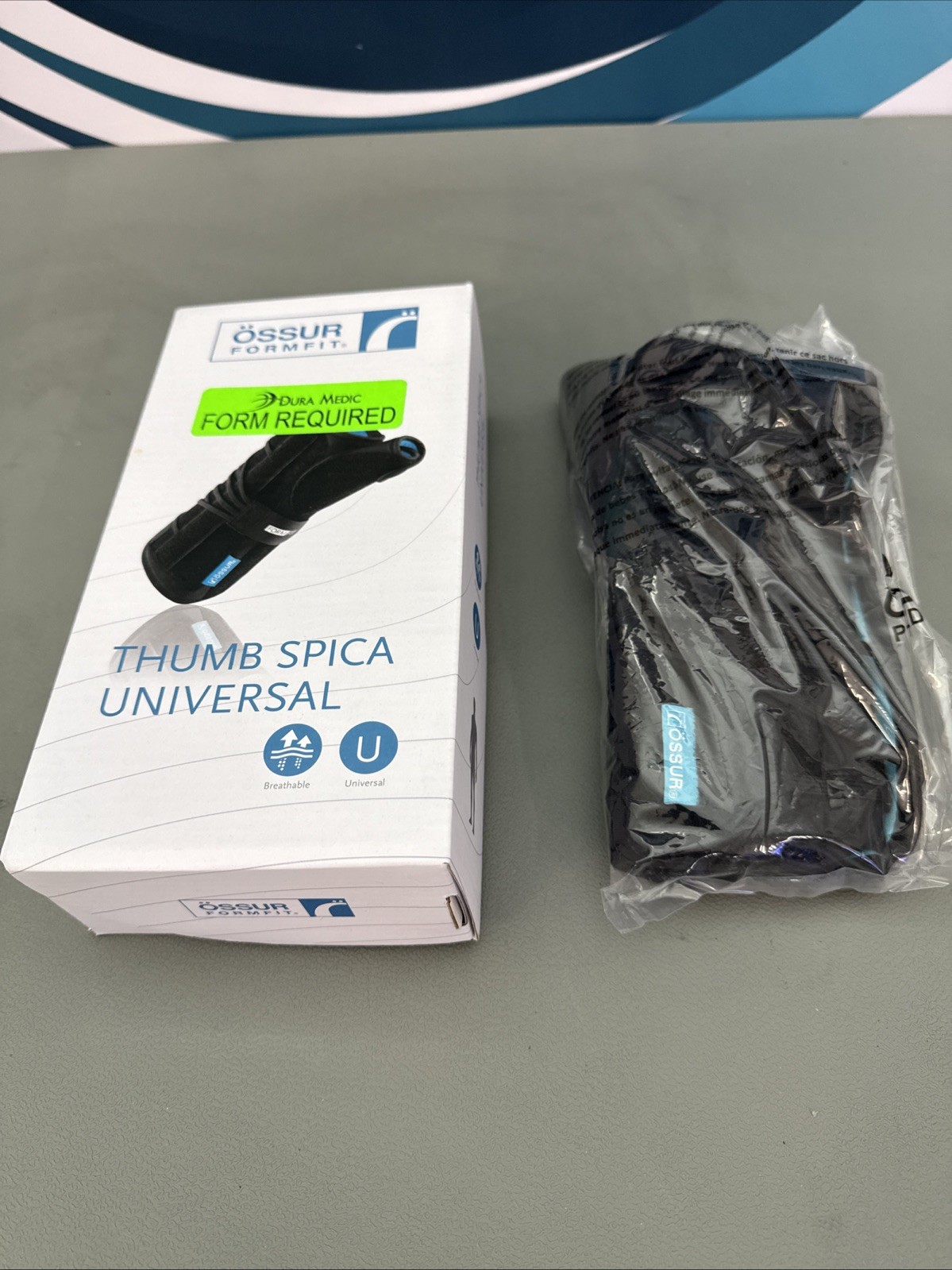 Ossur Form Fit Thumb Spica Brace Universal – Right. New Open Box