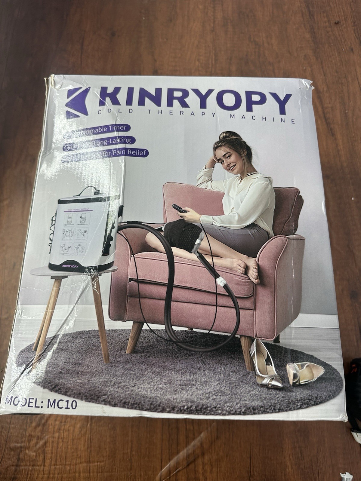 KINRYOPY Cold Therapy Machine w/ Timer Knee Ice System