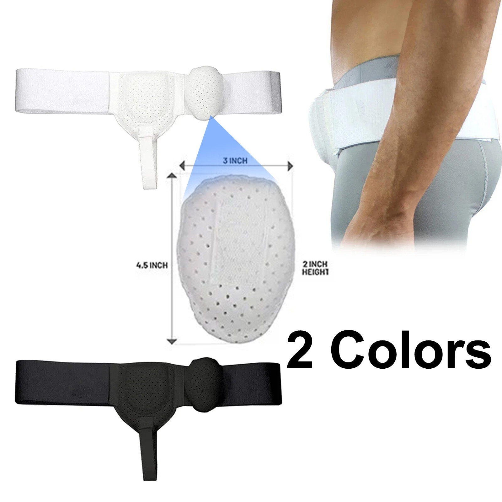 Inguinal Hernia Support Belt Groin Hernia Pain Relief Truss Brace For Men &Women