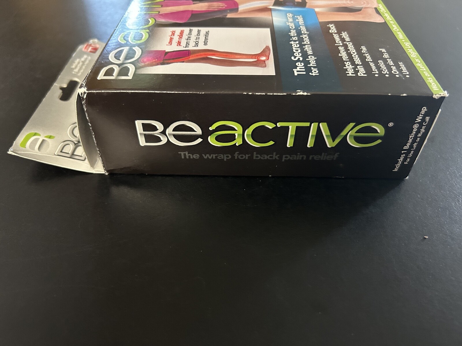 Be Active (As Seen On TV) The Wrap for Back Pain Relief Unisex One Size Fits All