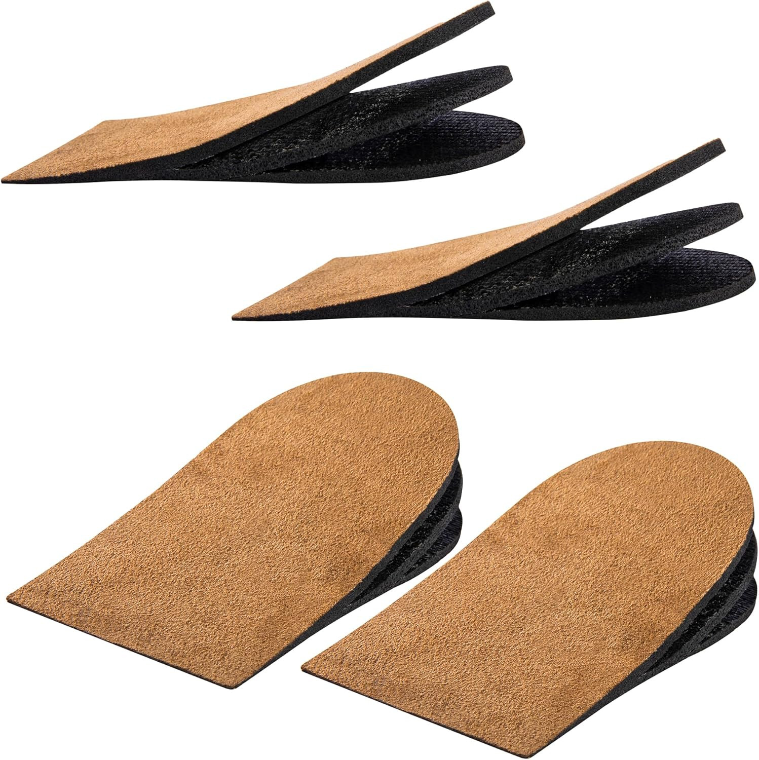 Heel Lifts for Women and Men Adjustable Shoe Lifts for Leg Length Discrepancy (M