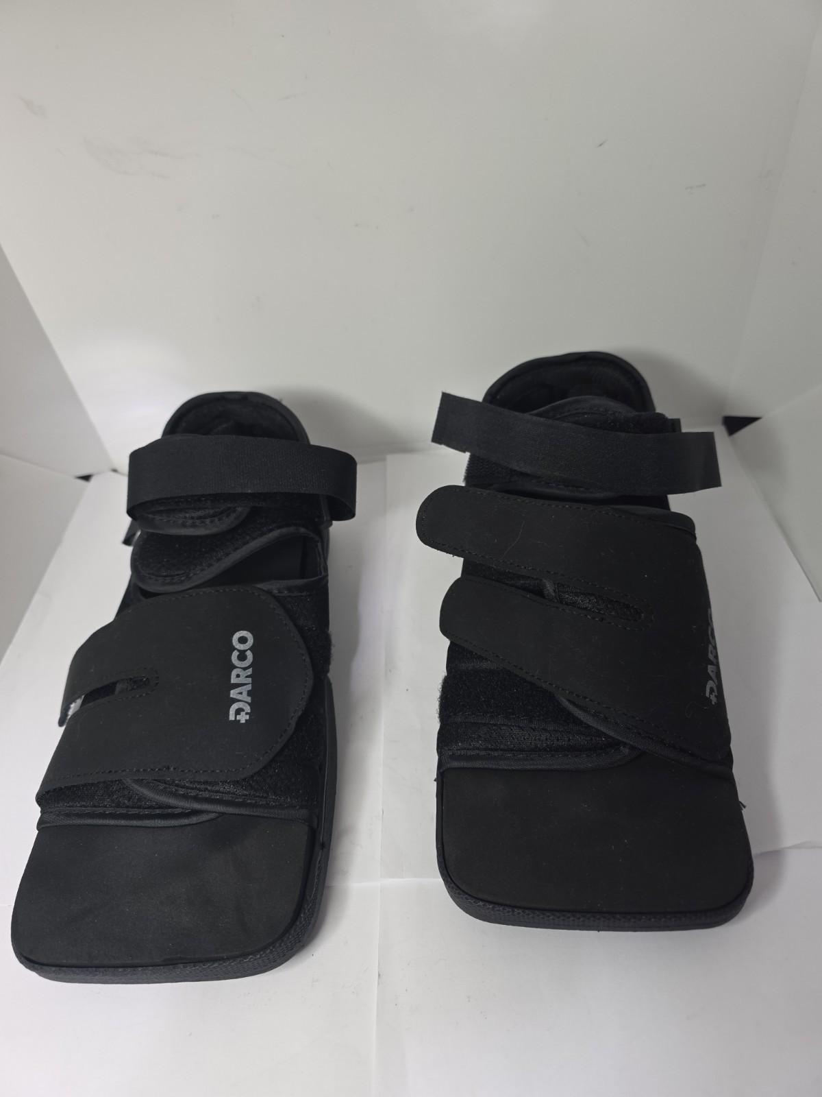 Darco MedSurg Post-Op Shoes Protective Footwear Rubber/Vinyl Female Bk MS. 2Pk.F
