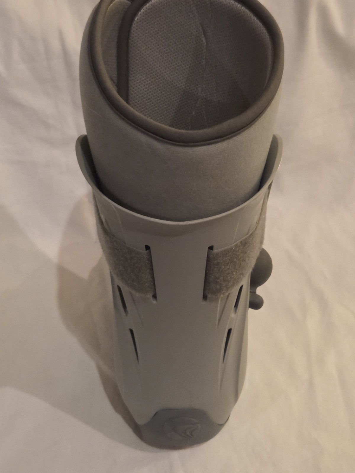 Breg Walking Boot Genesis Full Shell Grey 4 Straps Size Large