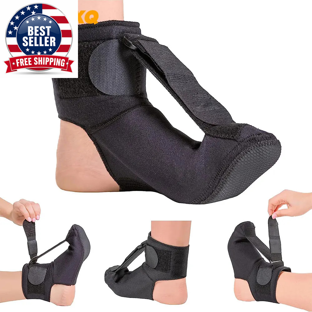 Plantar Fasciitis Night Splint Sock – Soft Plantar Fascia Stretcher Brace, Achil