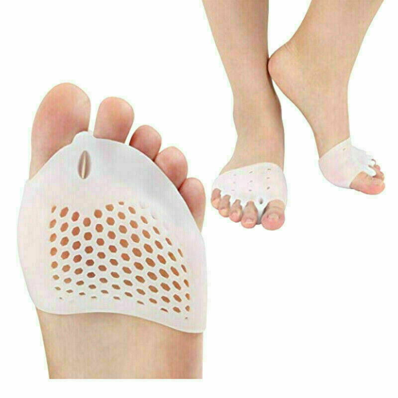 2PCS Silicone Bunion Toe Corrector Orthotics Straightener Separator Pain Foot