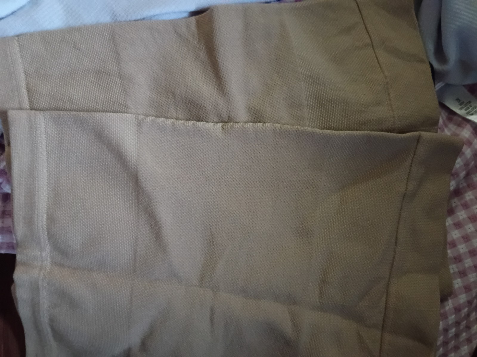 MGANG Knee Compression Sleeve 20-30 mmHg Beige Unisex Size 3XL